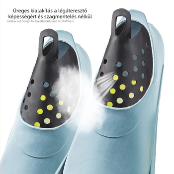 Búvár lábnyújtó – üreges TPE anyagú formázó expander, anti-deformáció, anti-összeomlás, úszóedzésekhez, kompatibilis a 19730368 típusú lábbelihez