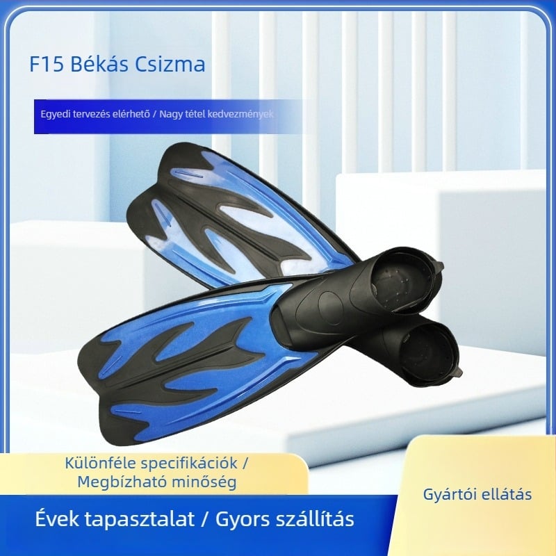 REANSON zárt sarkú középhosszúságú búváruszonyok a snorkelozáshoz, TPE anyag, felnőtt használat