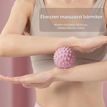 Fascia-labda lapocka és trapézizom ellazítására, talpmasszázs görgő, meridián tisztítása, földimogyoró alakú labda jóga és fitneszhez