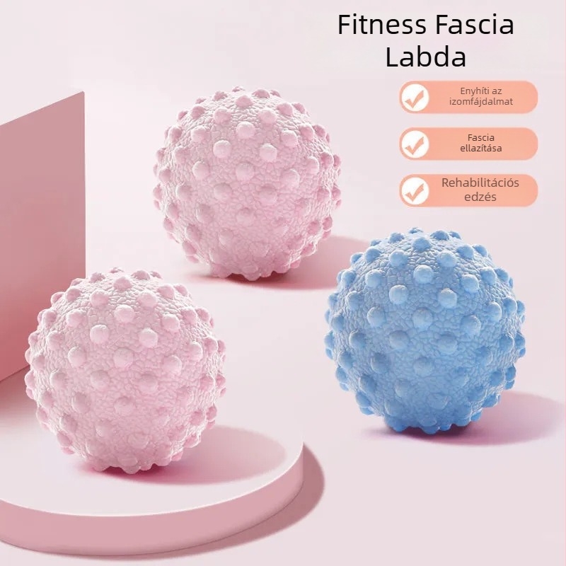 Fascia-labda lapocka és trapézizom ellazítására, talpmasszázs görgő, meridián tisztítása, földimogyoró alakú labda jóga és fitneszhez