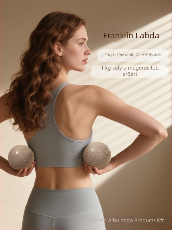 Fascia-gömb medencefenék rehabilitációhoz terhesség alatt – jóga/Pilates gömb, puha szilikon