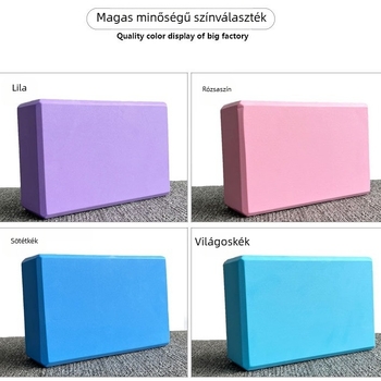 Jógablokk EVA habból, Steette márka, testreszabható, táncgyakorlatokhoz