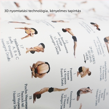 Inverziós jóga matrac edzéshez (Anyag: természetes gumi; Vastagság: 5 mm; Kategória: Jóga matrac)