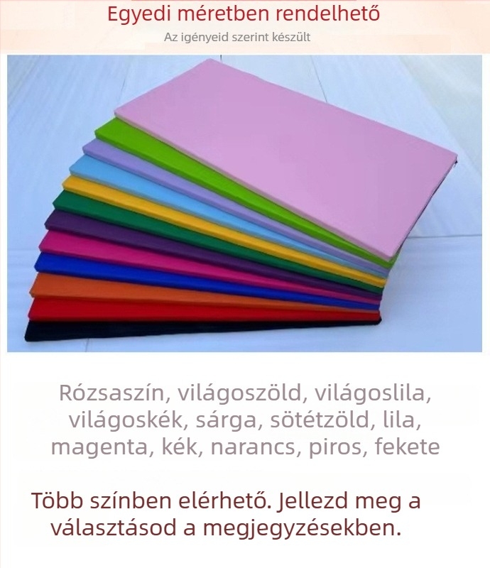 Jógamatrac - PU, csúszásmentes, 3 mm, 3,5 kg, összecsukható