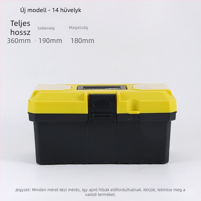 Műanyag szerszámosláda – Toolbox sorozat, hordozható szerszámtároló