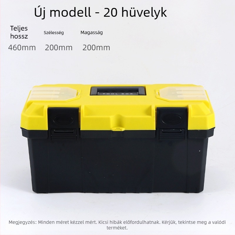 Műanyag szerszámosláda – Toolbox sorozat, hordozható szerszámtároló