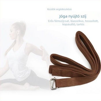 XINGHE Iyengar jóga nyújtó öv és jóga kötél – 100% pamut, jóga segédeszközök