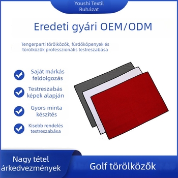 Sporttörölköző mikroszálból, 5–10 s nedvszívás, súly 50–80 g, testreszabható logó