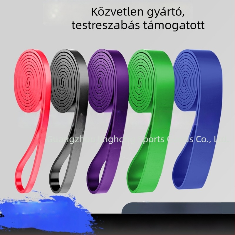 Jóga- és fitnesz ellenállás szett, függesztő edzőövvel, ellenállásgyűrűkkel és húzó hevederrel