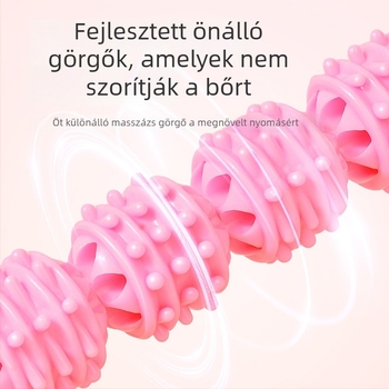 Masszázsbot jóga segédeszközzel, öt kerékkel és golyó dizájnnal — Miao aitang; Jóga segédeszközök; Egészség-masszázs
