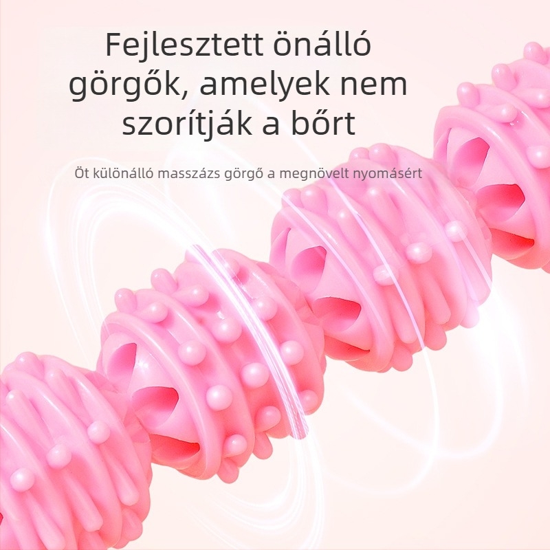 Masszázsbot jóga segédeszközzel, öt kerékkel és golyó dizájnnal — Miao aitang; Jóga segédeszközök; Egészség-masszázs