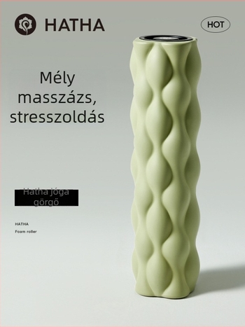 Habgörgő jóga és masszázshoz — Hatha, Anyag: PP+PU, Fascia-relaxáció