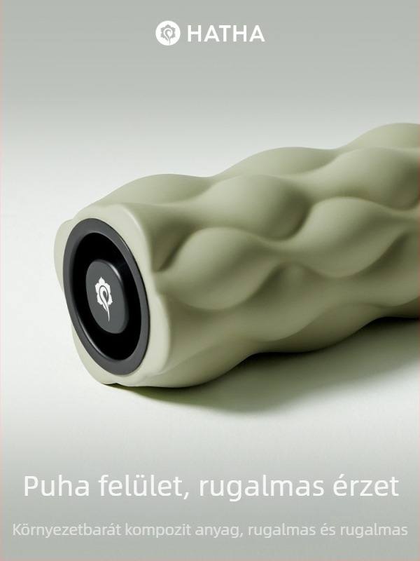 Habgörgő jóga és masszázshoz — Hatha, Anyag: PP+PU, Fascia-relaxáció