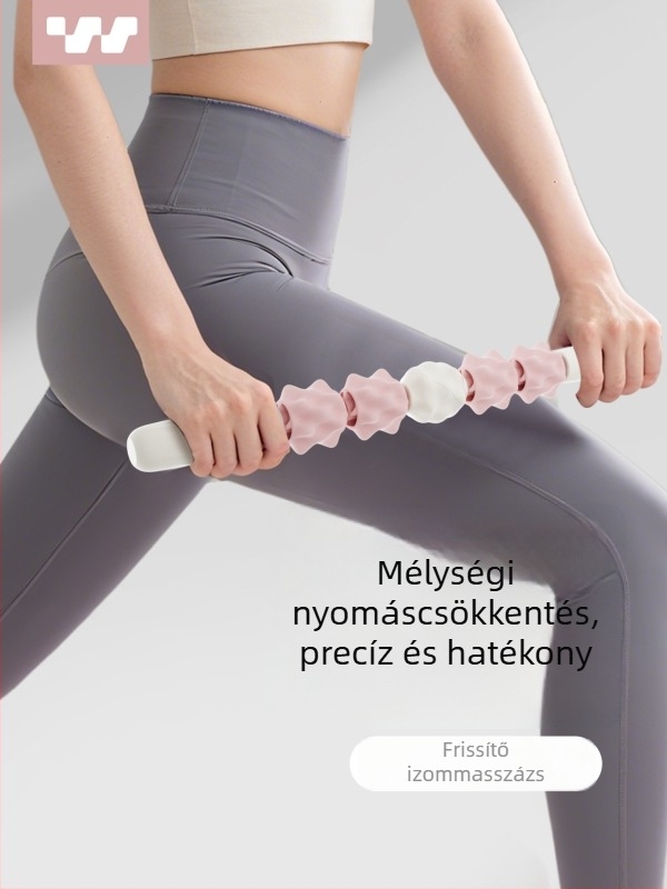 Sway forgó masszázsroller - lábizmok ellazítása, jóga és fitnesz kiegészítő