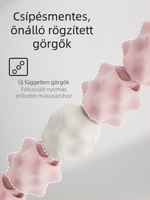Sway forgó masszázsroller - lábizmok ellazítása, jóga és fitnesz kiegészítő