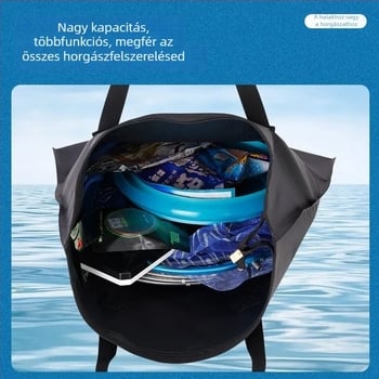 Tengeri horgásztáska vászonból, vízálló – Four Seas Fishing Gear