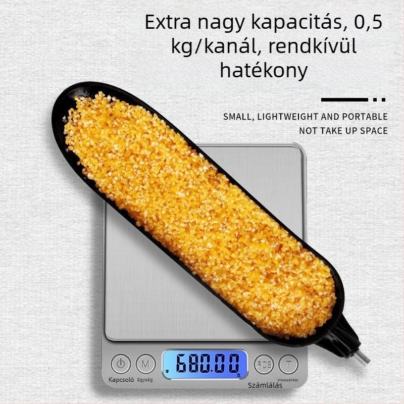 Nagy etetőkanál horgászathoz