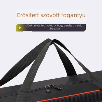 Horgász széktáska, nagy kapacitású, kopásálló, vízálló, Oxford anyagból