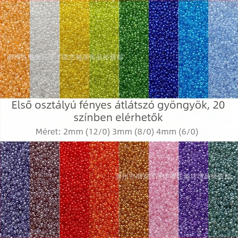 Szabad gyöngyök – üveg/ glazúra, sütési kezelés, Totem minta, természetes stílus