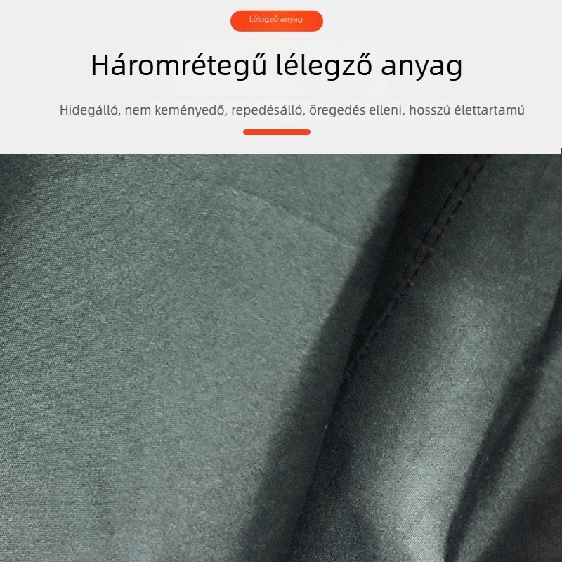 Horgász nadrág háromrétegű légáteresztő anyagból, 3 zsebbel, mentőmellény nélkül