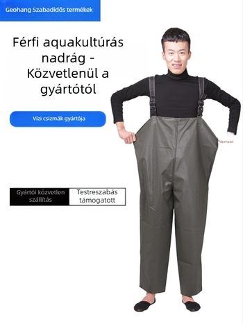 Horgász nadrág Beat the Fisherman, gumiból, 2 zsebbel (Anyag: Gumi; Zsebek: 2; Mentőmellény: Nincs)
