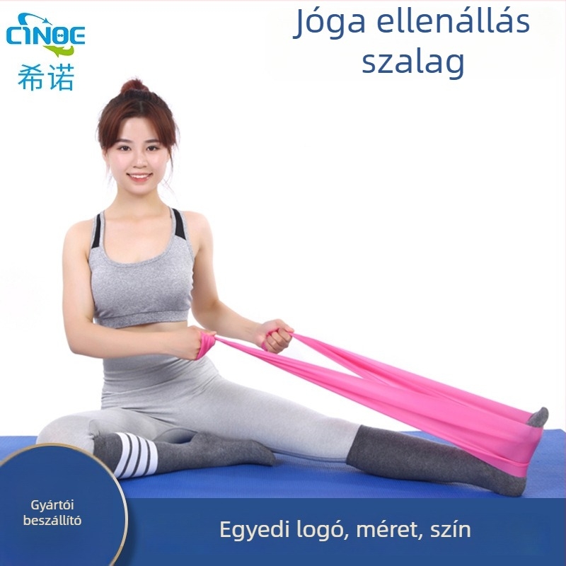 Xino Sports Jóga nyújtó szalag – TPE anyagú, modell Yoga pull sheet, edzéshez és jóga gyakorláshoz