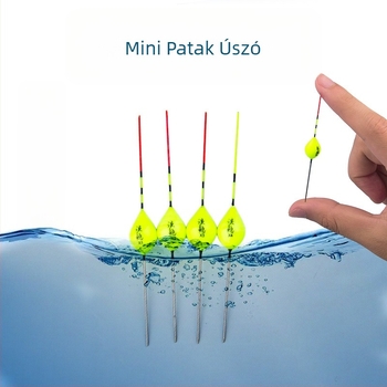 Sekélyvízi horgász úszó – ultra rövid, acél lábbal, ólommentes