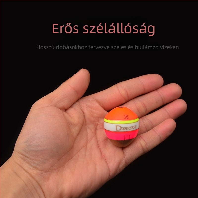 Paulowniafából készült úszókészlet sziklás horgászathoz