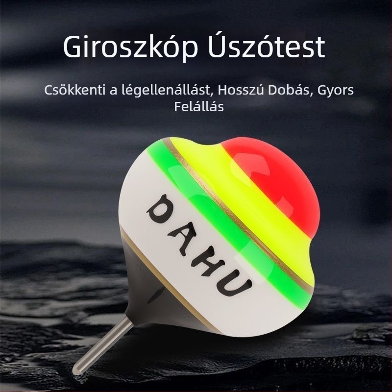Gyro Aibo horgász úszó szikla-horgászathoz, hosszú dobások, ólommentes, önálló úszó, külső szerelésű érzékeny úszó, felhős időben élesebb