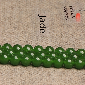 Laza gyöngyök mesterséges jádeból, polírozott felület, természetes stílus, nemes mintázat