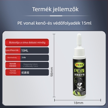 Yi Jialin PE vonal karbantartó olaj horgászorsóhoz – kenőanyag PE vonalhoz
