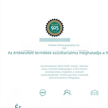 S925 ezüst fülbevaló medál – Jég és Hó Királynő, cirkón, DIY gyöngy kiegészítő készlet