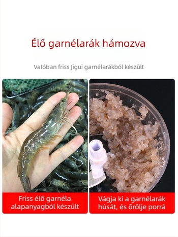 Élő garnéla csali pontyhorgászathoz