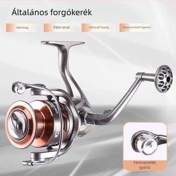 Teljesen fém spinning orsó Giant Fin King tengeri horgászathoz