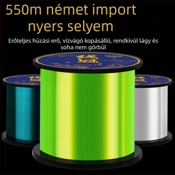 Horgász alárendelő vonal, PE anyag, lágy vezetővonal