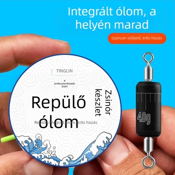 Tinglin nylon fővonal ólommaggal – integrált damilszett