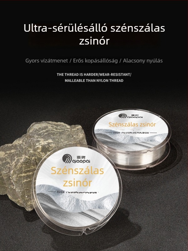 Fő horgász zsinór, szénszálas anyag, Overseas márka