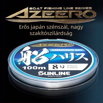 Sunline Seto Carbon vezetővonal, szénszálas anyag, japán eredetű, horgászzsinór
