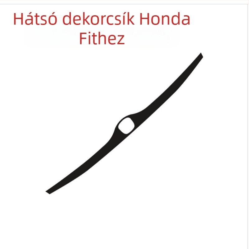 Belső karbon rostos dekor fólia a központi konzolhoz – hátoldali ragasztó, testreszabás elérhető, speciális autó stílus