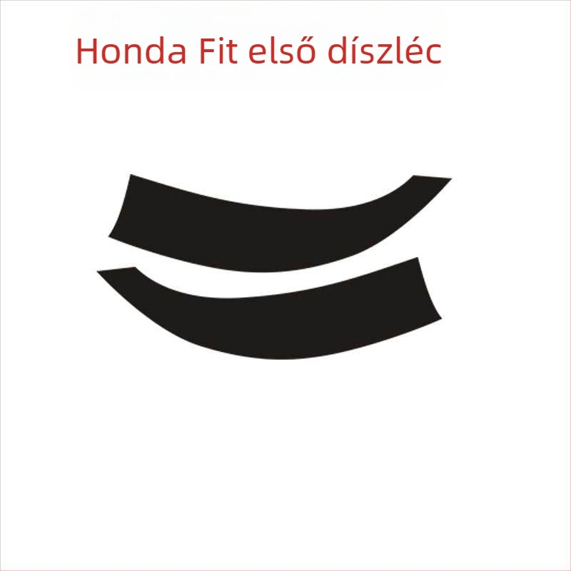 Belső karbon rostos dekor fólia a központi konzolhoz – hátoldali ragasztó, testreszabás elérhető, speciális autó stílus