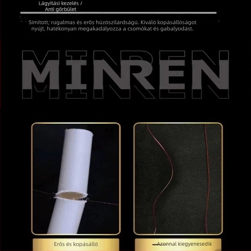 Nylon fő horgász zsinsór, terhelhetőség 5 kg, 5 tálcás csomag