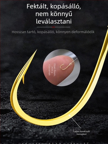Fénylő hagyományos hétcsillagos úszószett kettős horoggal, nylon fővonal, a legtöbb vízhez, nagy érzékenység