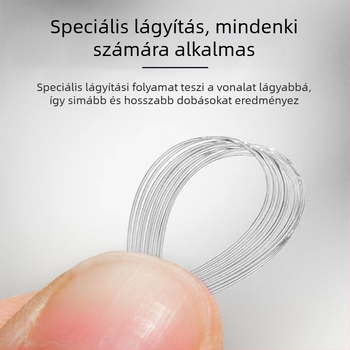 Szénszálas monofil horgász főzsinór, teherbírás 4,4–73 lb, dobozos kiszerelésben 300 darab