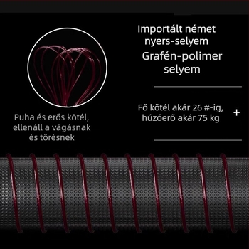 A60 Lágy nylon horgászvonal nagyhalak számára, fővonal nagy szakítószilárdsággal, előke