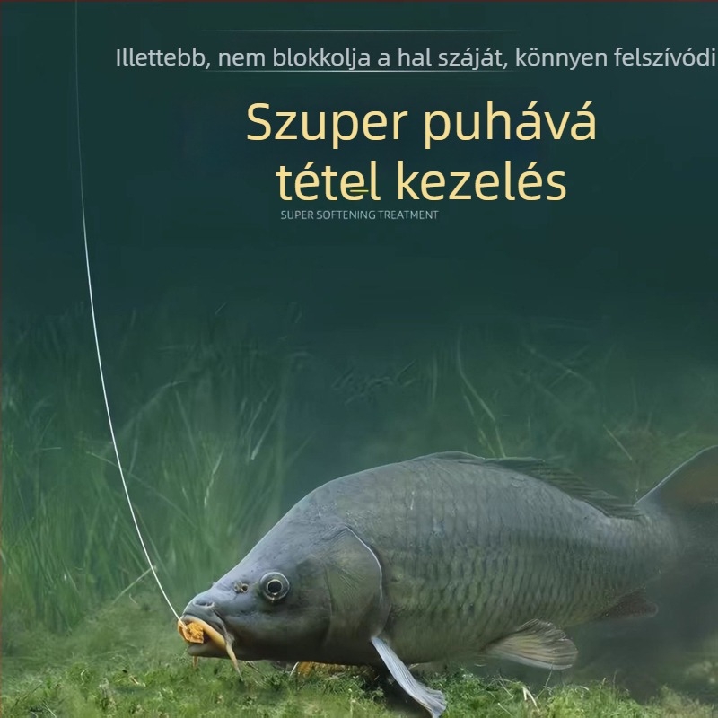A60 Lágy nylon horgászvonal nagyhalak számára, fővonal nagy szakítószilárdsággal, előke