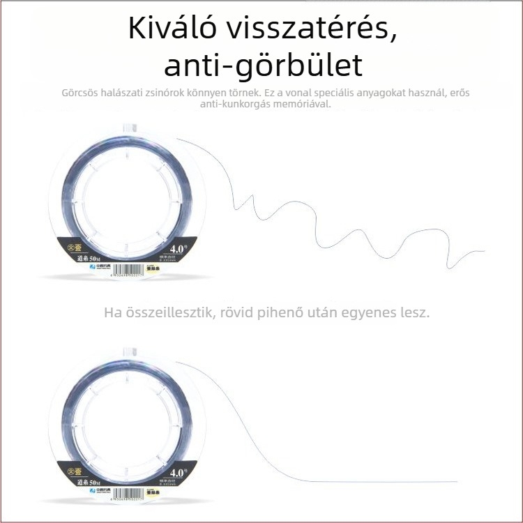 Fő zsinór, Nylon, 10 tálca/doboz, Márka Chinese and Western