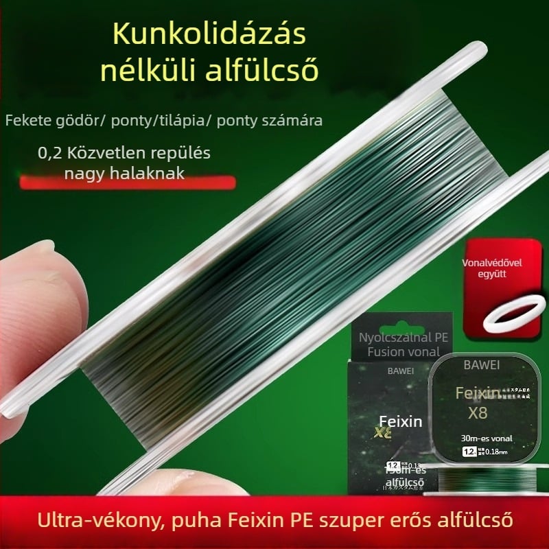 Sub-Line horgász zsinór, PE, erős, 100 darabos csomag, BWAY