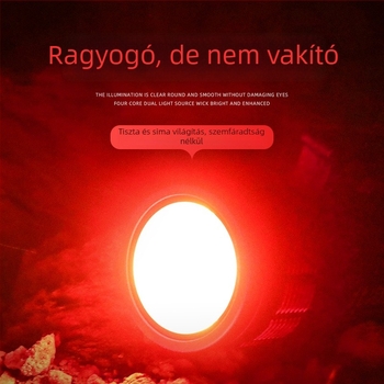 LED-es éjszakai horgászlámpa, akkumulátoros, alumíniumötvözet, 200–500 m hatótávolság, töltő mellékelve