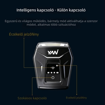 Sapkára rögzíthető LED-lámpa éjszakai horgászathoz, COB LED, 1100 mAh akkumulátor, újratölthető, sapkára illeszthető, hatótávolság 50 m-ig