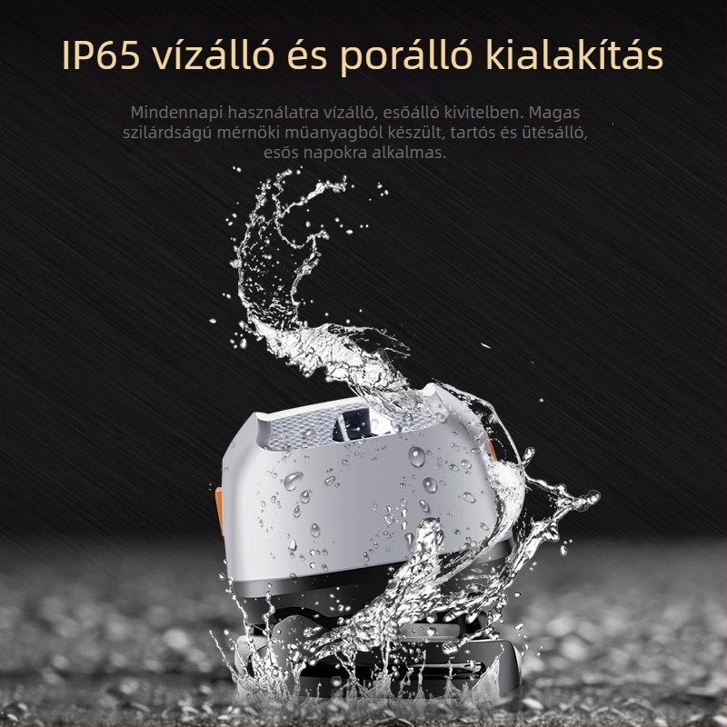 KM-2882 LED fejfény — 3W LED, 1500mAh akkumulátor, újratölthető, ABS ház